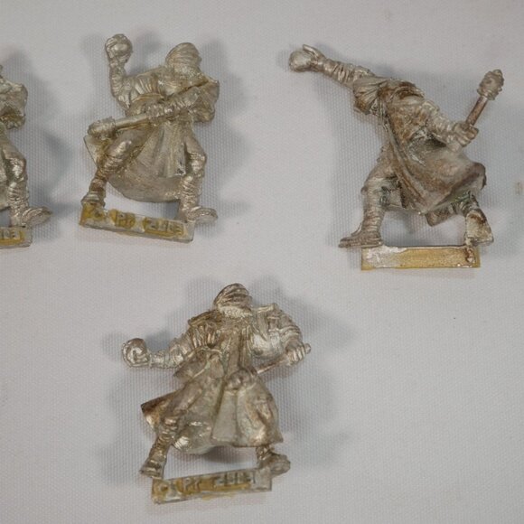 Warmachine Menoth Holy Zealots X 5 + Leader Metal OOP Miniatures (no Bases) - Picture 3 of 3